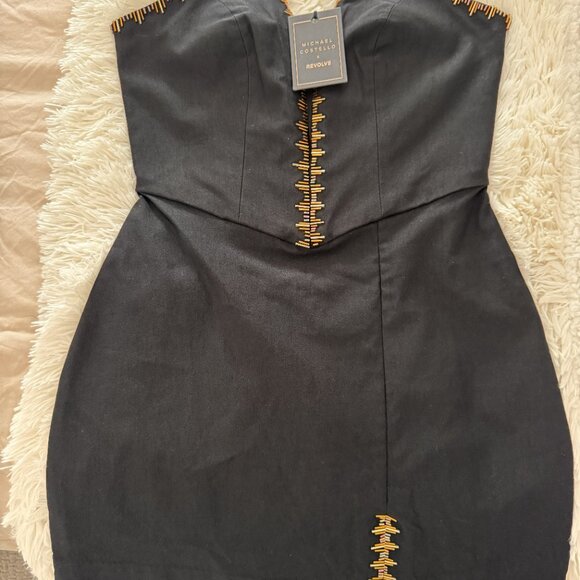 Michael Costello Aviva Mini Dress | Brand New + Tags | Open to reasonable offers - Picture 3 of 3